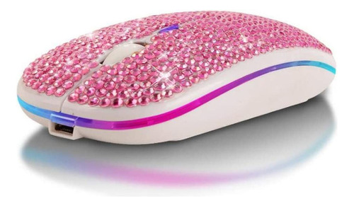 Wekity Mouse Ratón Delgado Inalámbrico Con Bluetooth De 2,4