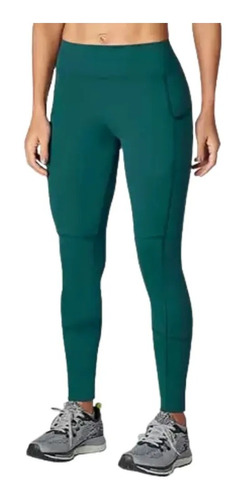 Calça Legging Lupo Feminina Af Run Pocket - 76113 - Verde