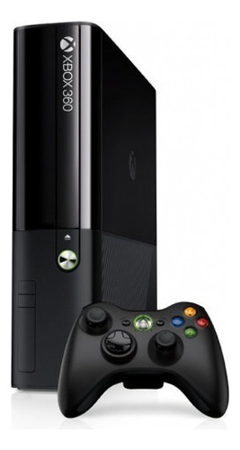 Xbox 360 Slim 4gb Original Travado 01 Controle + Brinde