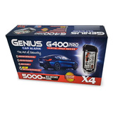 Alarma Automotriz Digital Genius G400pro-x4 Antirrobo