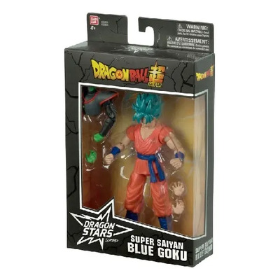 Dragon Ball Dragon Stars Ss Blue Goku Figura Bandai 6.5 | Meses sin interés