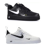 Kit 2 Par Calçado Nike Air Force Tm Utility Unissex Promoção