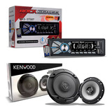 Estereo Rock Series + Par De Bocinas 6.5 Kenwood 