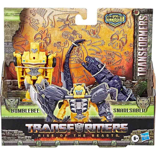 Figura - Transformers Beast Combiners - Bumblebee E Snarlsa