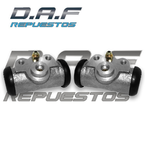 Kit 2 Cilindro De Rueda Freno Delantero Jeep Willys Diam. 1' Foto 2