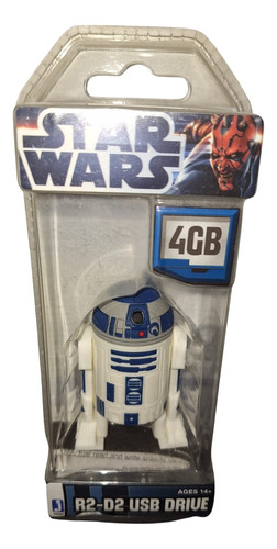 Pendrive Star Wars R2d2 De 4 Gb Caja Cerrada