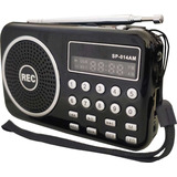 Radio Digital Am Fm Usb Microsd Bolsillo Recargabl + Gratis!