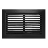 Rejilla De Ventilacion 30x20 Fija Negro - Retorno/extraccion