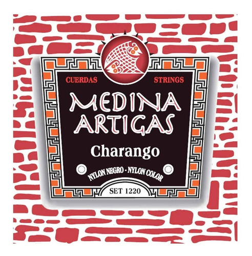 Encordado Charango Medina Artigas 1220 Nylon 