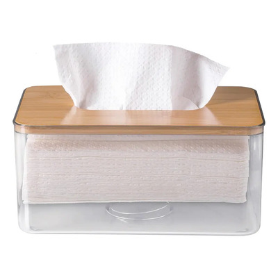 Porta Pañuelos Acrílico Iy 1 Rectángulo Transparent | Envío gratis