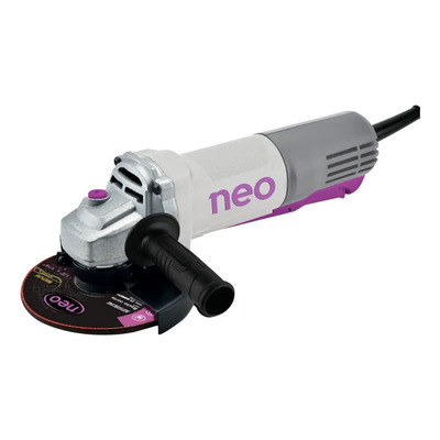 Miniesmeriladora Neo 4 1\u002F2' 1100w AA101151120 11000 Rpm para Corte Pulido y Desbaste en Metal Concreto y Acero Inoxidable Amoladora Herramienta Ligera para Taller u Obra | Envío gratis
