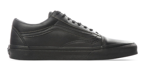 Vans Old Skool Black Mono Piel - 0a38g1pxp