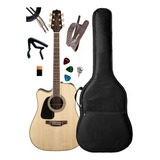 Violão Elétrico Takamine Gd51 Lhc Kit Capa Luxo+ Acessórios