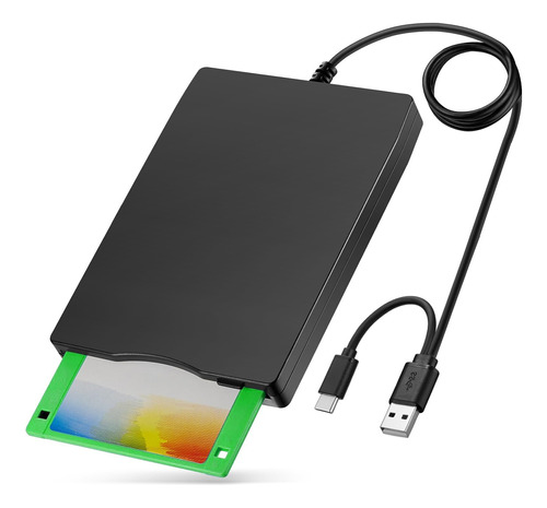 Lector De Disquetes Usb Externo De 3,5 Pulgadas, 1,44 Mb Fdd