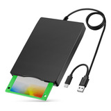 Lector De Disquetes Usb Externo De 3,5 Pulgadas, 1,44 Mb Fdd