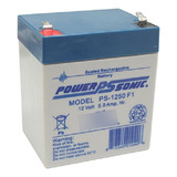 Ps 1250f1 Bateria Recargable 12v / 5ah Powersonic Term.f1