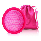  Disco Menstrual Certificada Fda Fucsia L