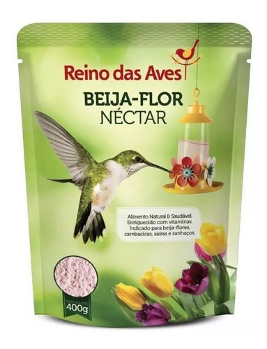 Néctar Para Beija-flor Refil 400gr - Reino Das Aves