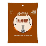 Cuerdas De Mandolina Martin Guitar M465 80/20 Bronce Cuerdas