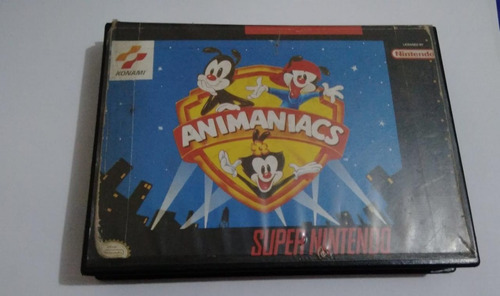 Cartucho Animaniacs Super Nintendo Original