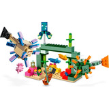 Lego Minecraft - A Batalha Do Guardião - 21180 - 255 Peças