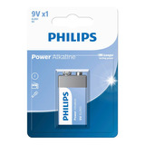 Bateria 9 Volts Philips Alcalina P/ Violão Microfone Etc.