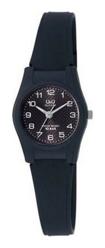 Reloj Q&q Qyq Vq03j009y Deportivo Goma Dama + Estuche 