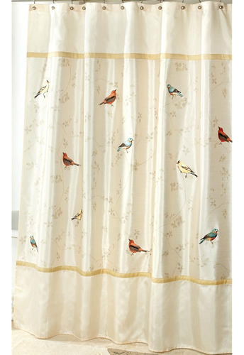 Ropa De Cama Avanti Toalla De Baño Con Pajaros Dorados