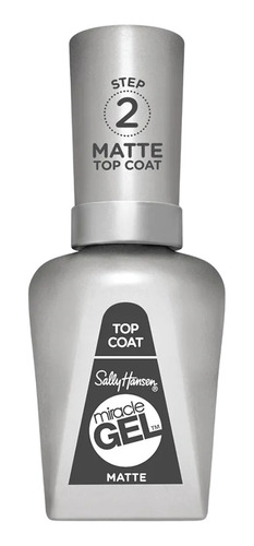 Esmalte Sally Hansen Miracle Gel Top Coat De 15ml Matte