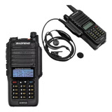 Kit 2 Baofeng Uv9r 10w Prova Dágua C/ Capa Em Couro +fone Nf