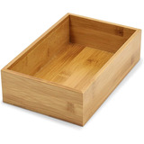 Caja De Almacenamiento Organizador Del Cajon De Bambu  ...