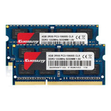 Memoria Ram Kuesuny 8gb(2x4gb)ddr3 1333mhz Sodimm Pc3-10600