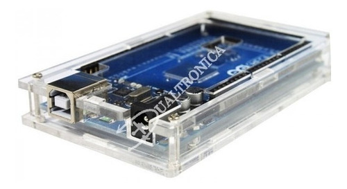 Caja - Carcasa Arduino Mega 2560 Transparente Acrilico