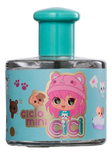 Perfume Infantil Cici Zoe Ciclo Mini Ciclo Cosméticos Deo Colônia 100ml