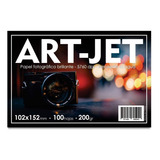 Papel Fotográfico 10x15 Glossy Brillante Art-jet® 100h 200gr