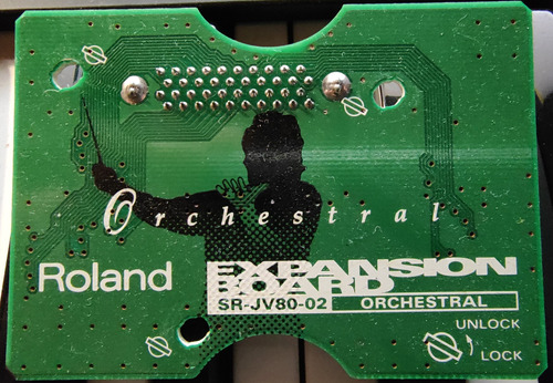 Expansion Roland Sr-jv80-02 Orchestral - Inconseguible