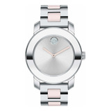 Reloj Mujer Movado 3600702 Cuarzo Pulso Bicolor En Acero