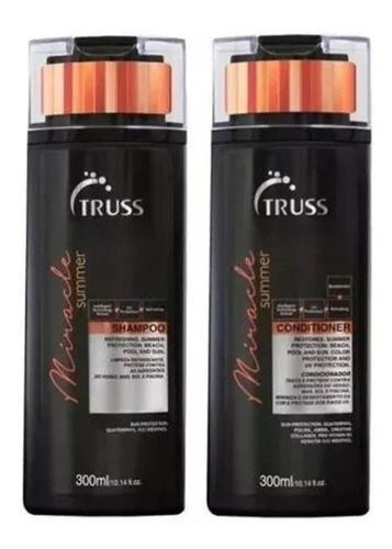 Truss Miracle Summer Shampoo 300ml E Condicionador 300ml