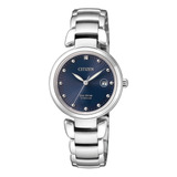Reloj Dama Citizen Ew2500-88l S.titanioag.ofi.envio Gratis M