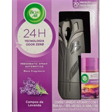 Aparelho Automático Odorizador + Refil Lavanda 250ml Bom Ar