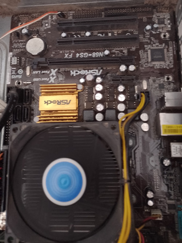 Mother Asrock N68-gs4 Fx + Micro Amd Athlon Ii X2 245 Usados