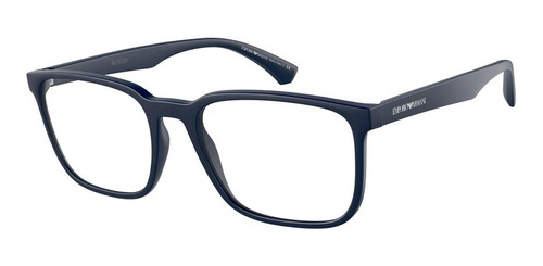 Lentes Emporio Armani Ea3178 5871 Azul Mate Oftalmico Nuevo