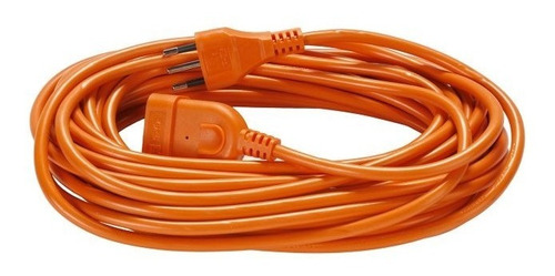 Extensión Eléctrica Macrotel 10 Metros 2500w Color Naranja