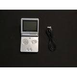 Game Boy Advance Sp Gba 1 Luz 001 Plata A