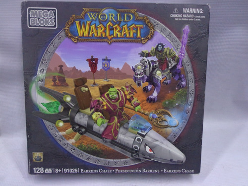 Persecución Barrens Mega Blocks World Warcraft Modelo 91025