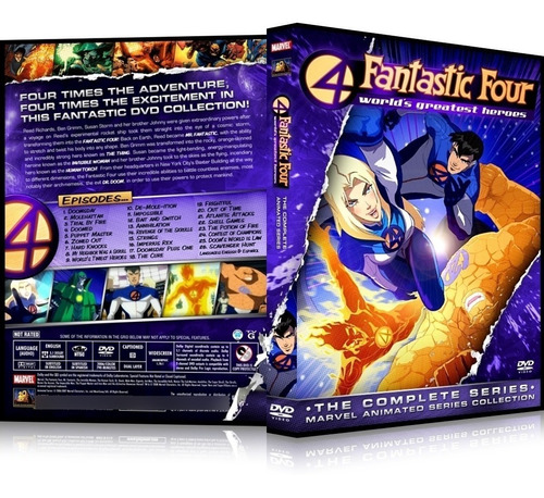 Box O Quarteto Fantástico - Os Maiores Heróis Da Terra 2006