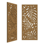 Panel Decorativo Separador De Ambientes A3 Mdf 80 X 180 Cm