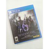 Resident Evil 6 - Ps4 Play Station 