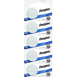 Pack 5 Pilas Litio Energizer Cr 2016 Baterias Troqueladas