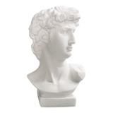 Resina Clásica David Busto Escultura Estatua 11,5 Cm